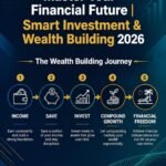 How to build wealth from scratch and financial growth strategy illustration