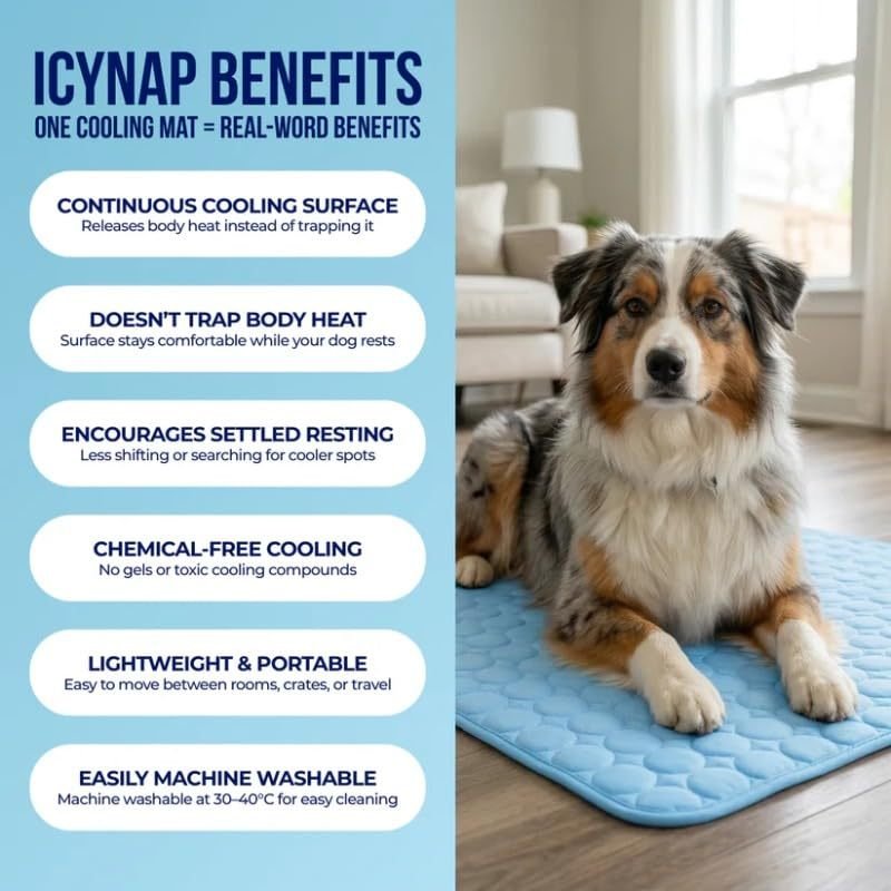 Pet Ice Silk Pad - Summer Cooling Pad For Sofa, Breathable And Anti-slip, Anti-biting Dog Bed Ice Pad, Summer Coolness Dog Pad - Image 3